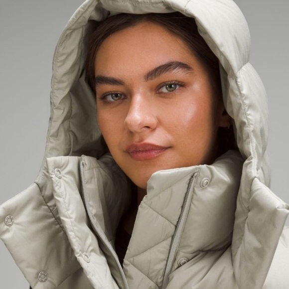 Heathered Raw Linen Wunder Puff Super-Cropped Vest - Picture 4 of 14